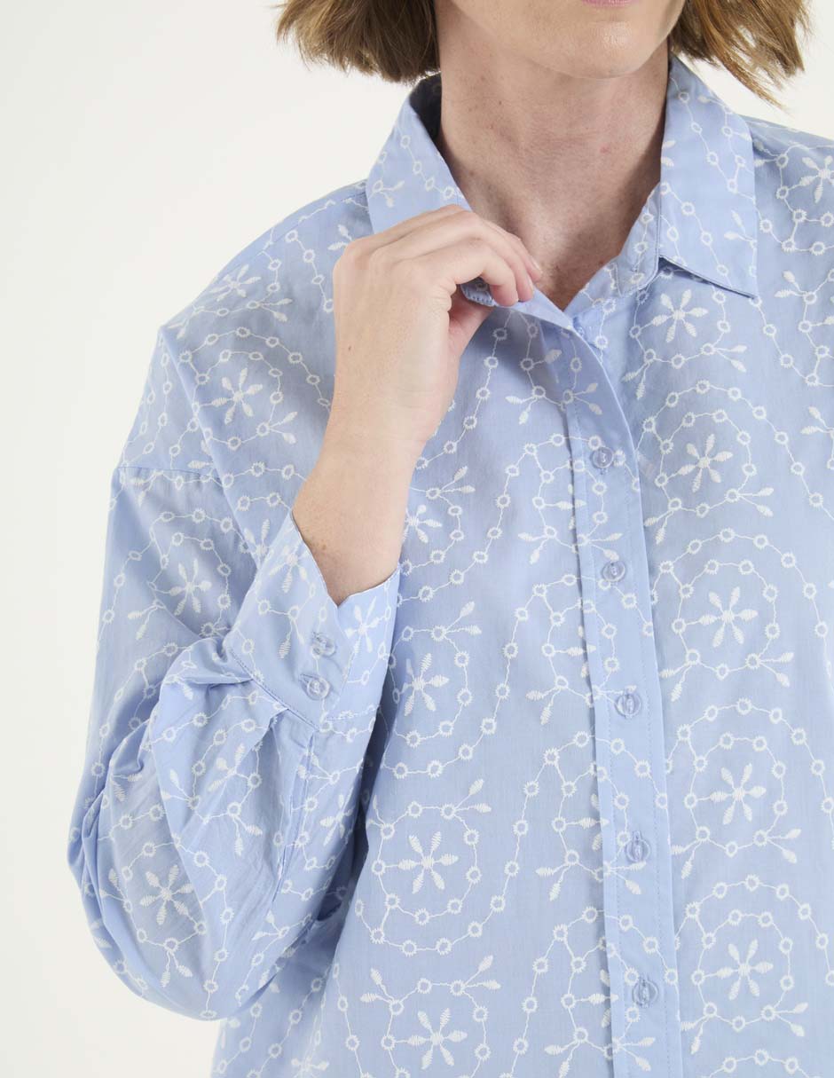 Blusa manga larga para mujer 4