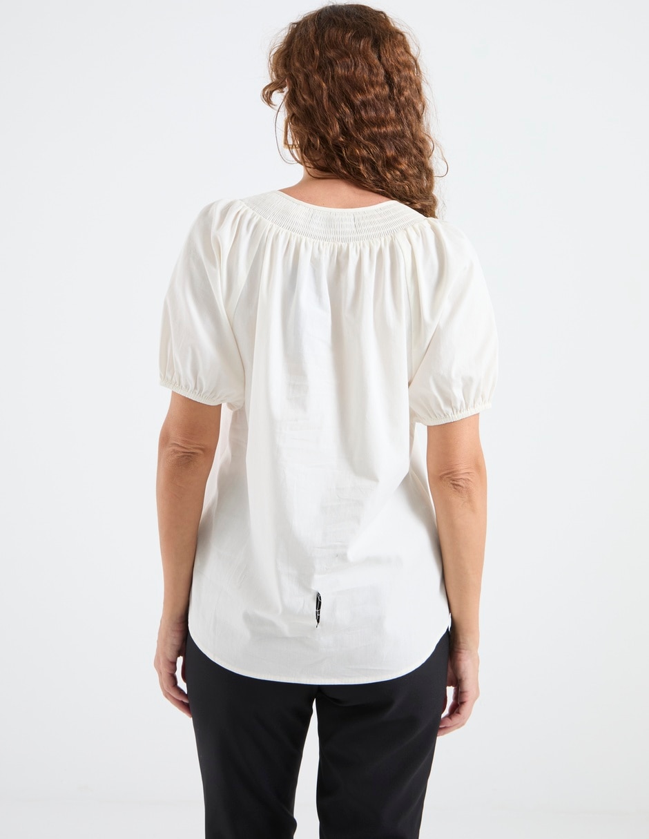 Blusa manga corta para mujer 2