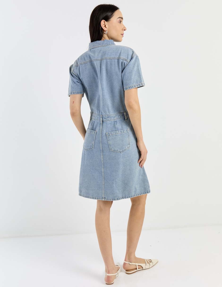 Vestido corto casual para mujer 2