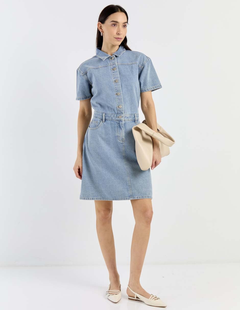 Vestido corto casual para mujer 3