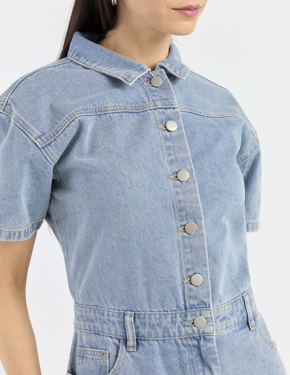 Vestido corto casual para mujer 4