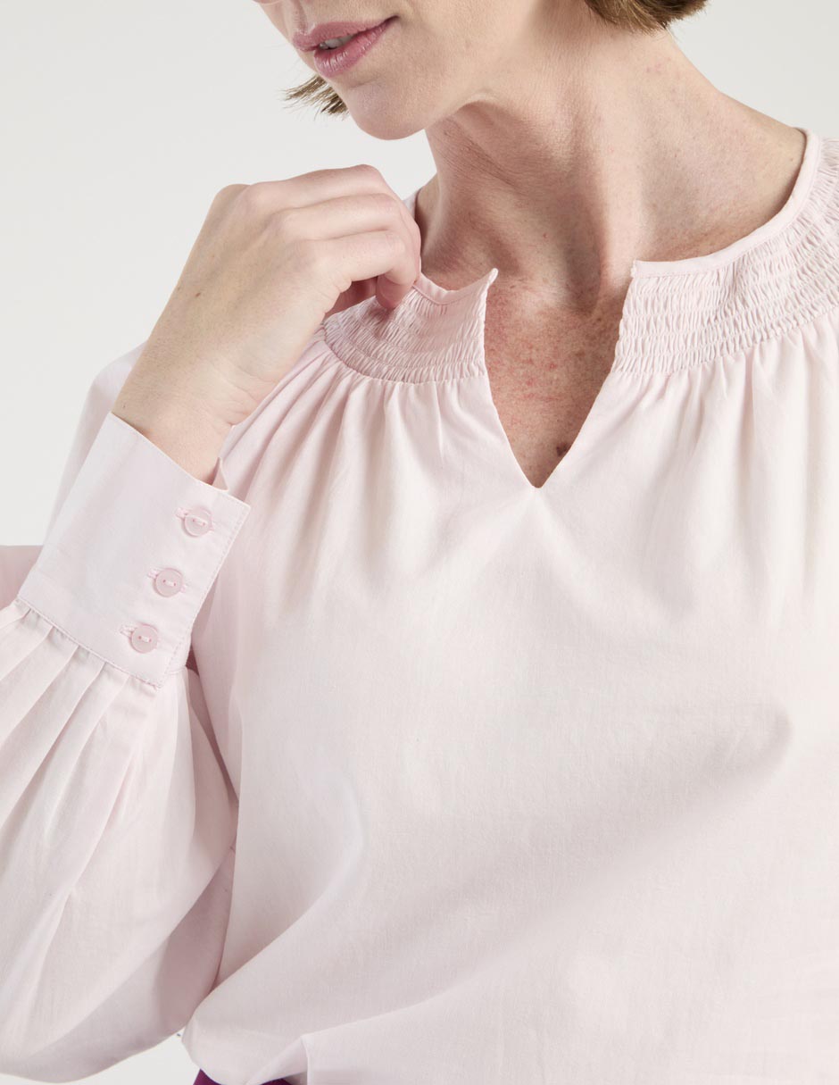 Blusa manga larga para mujer 4