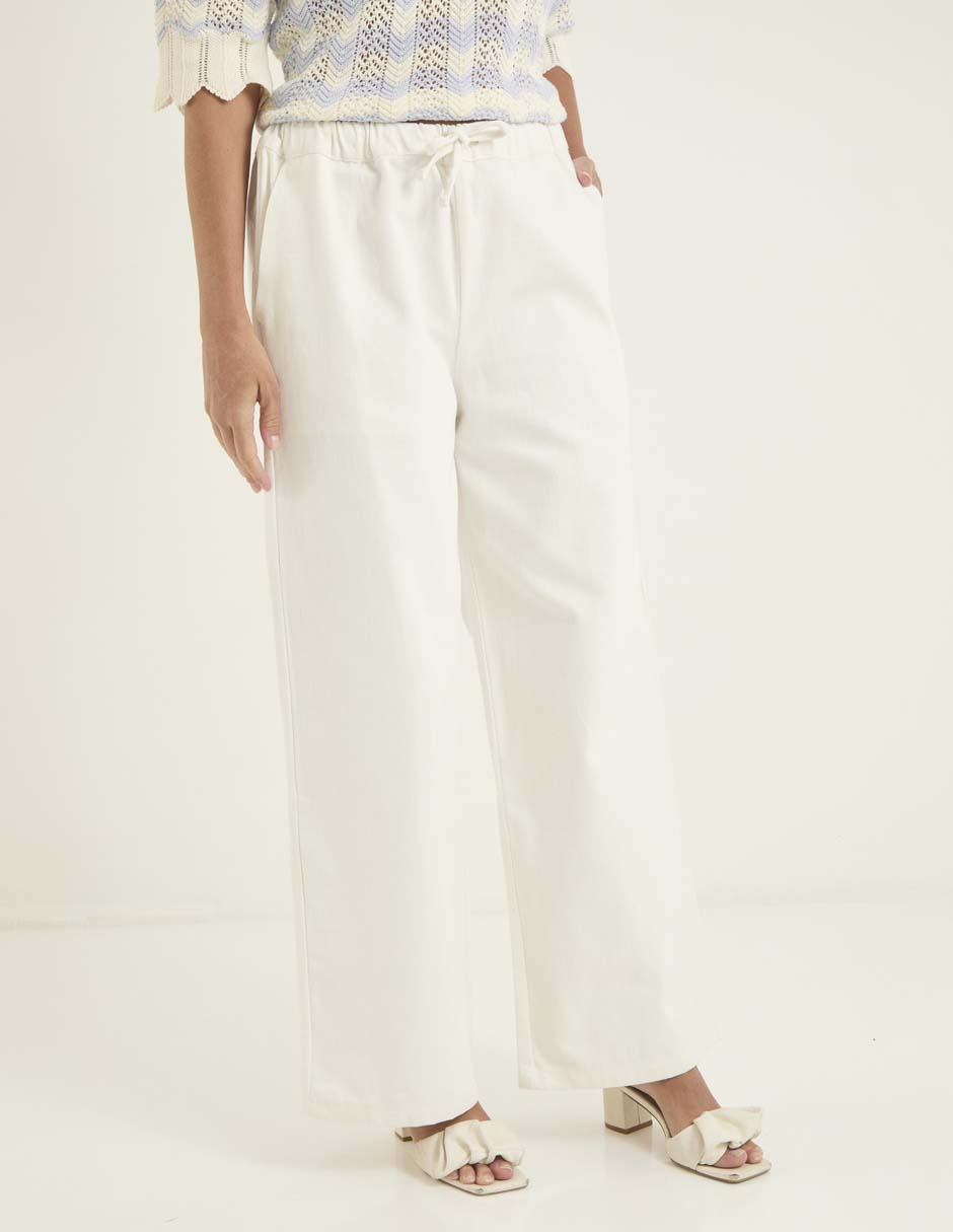 Pantalón easy pant wide leg para mujer