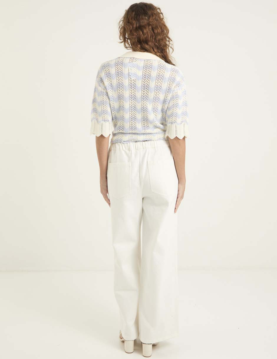 Pantalón easy pant wide leg para mujer 2