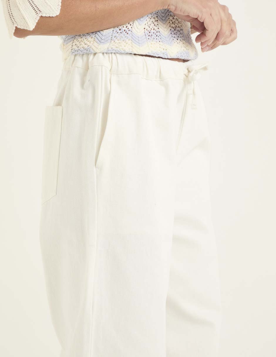 Pantalón easy pant wide leg para mujer 4