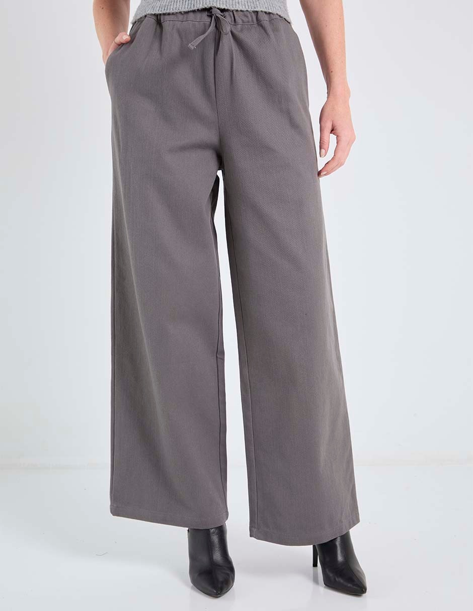 Pantalón easy pant wide leg para mujer Pantalón easy pant wide leg para mujer