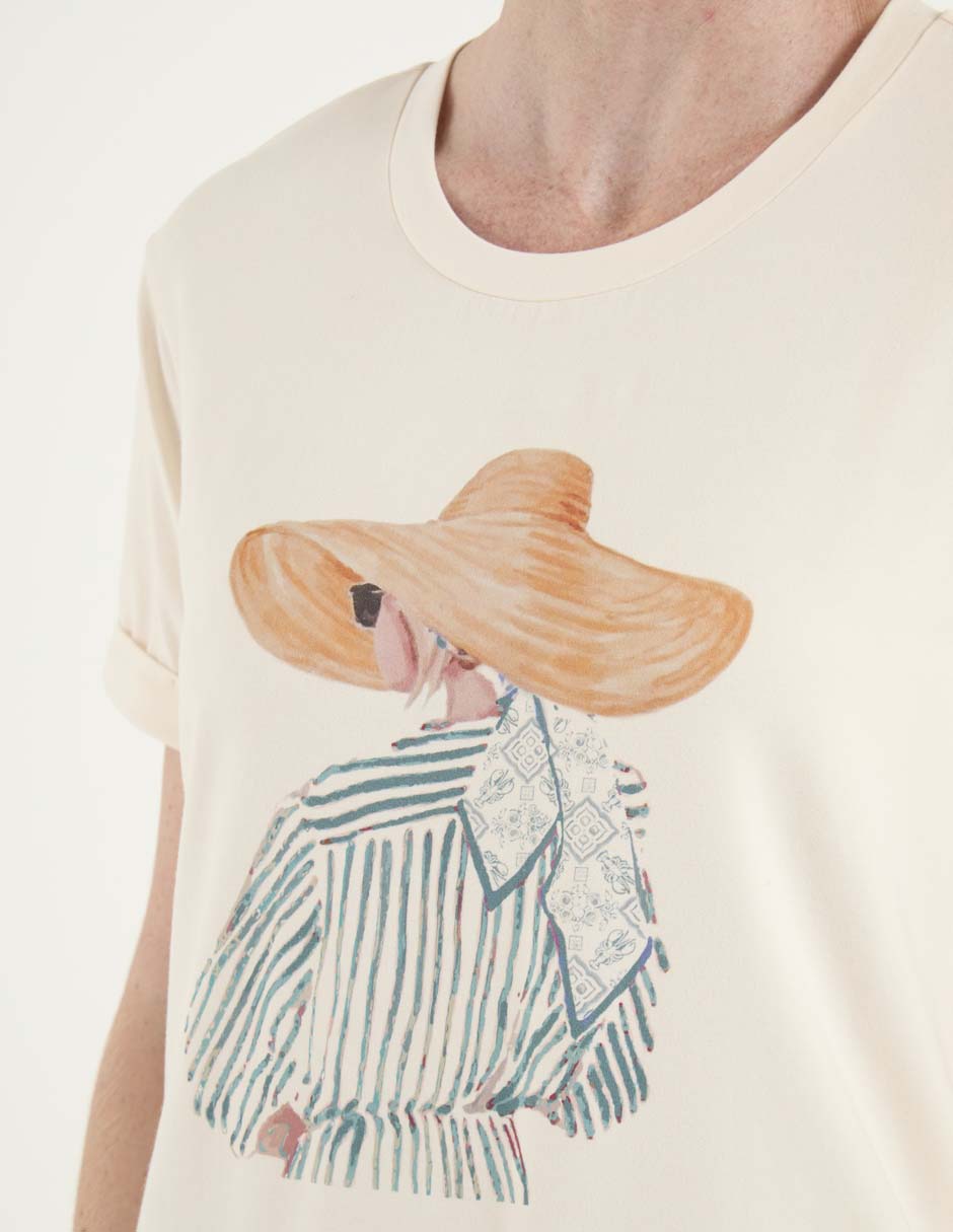 PLAYERA WKM26312-02, EG, ARENA BLANCA