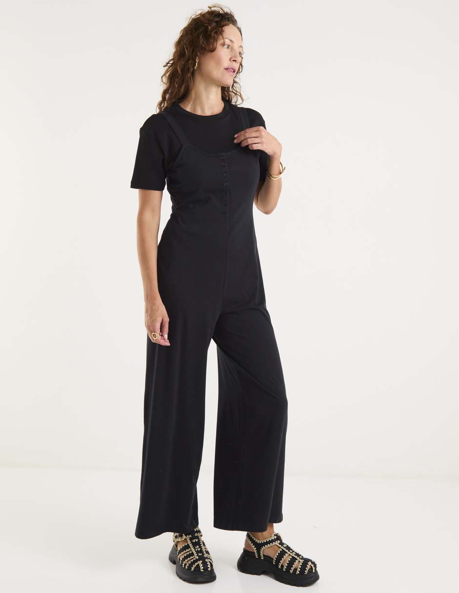 JUMPSUIT WKMR26204-02 WEEKE, EG, NEGRO