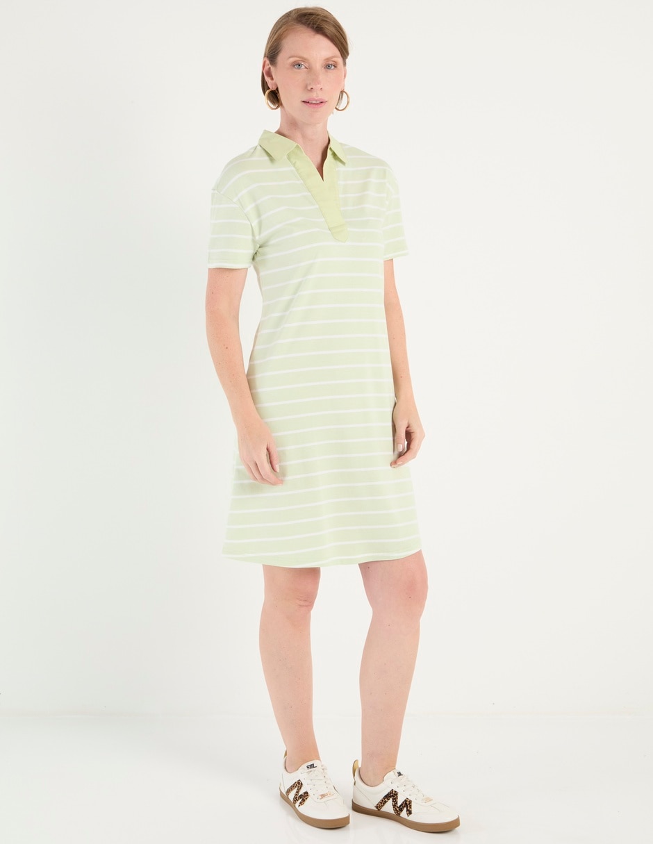Vestido arriba de la rodilla casual para mujer 3