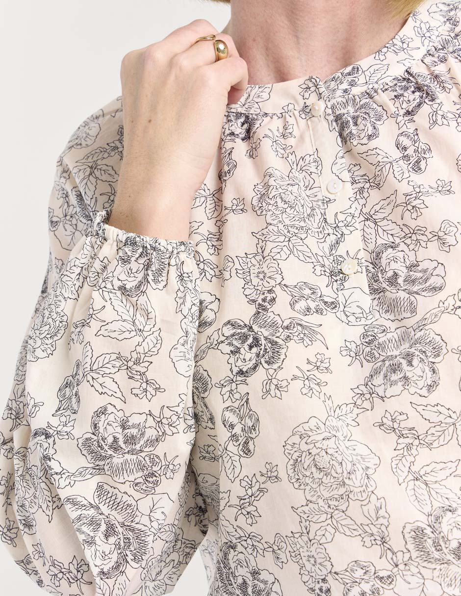 Blusa manga larga para mujer 4