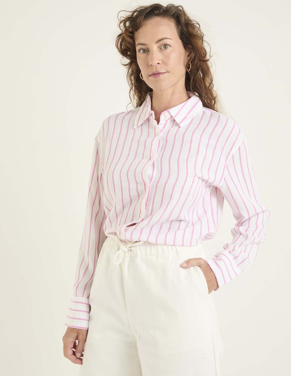 Blusa manga larga para mujer