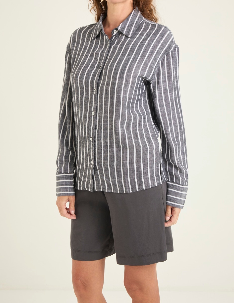 Blusa Weekend manga larga para mujer