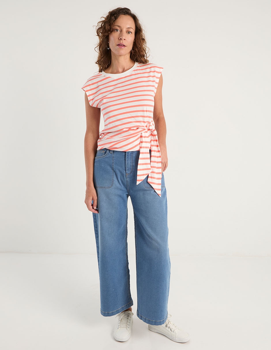 Jeans acampanado para mujer 3