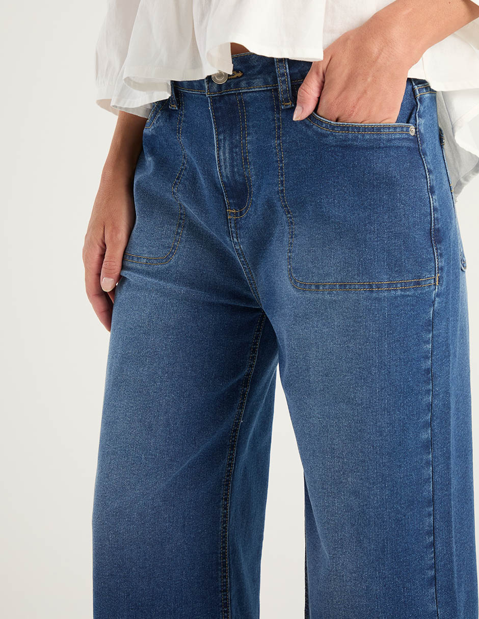 JEANS WKM260, 36, ÍNDIGO DENIM OBSCURO