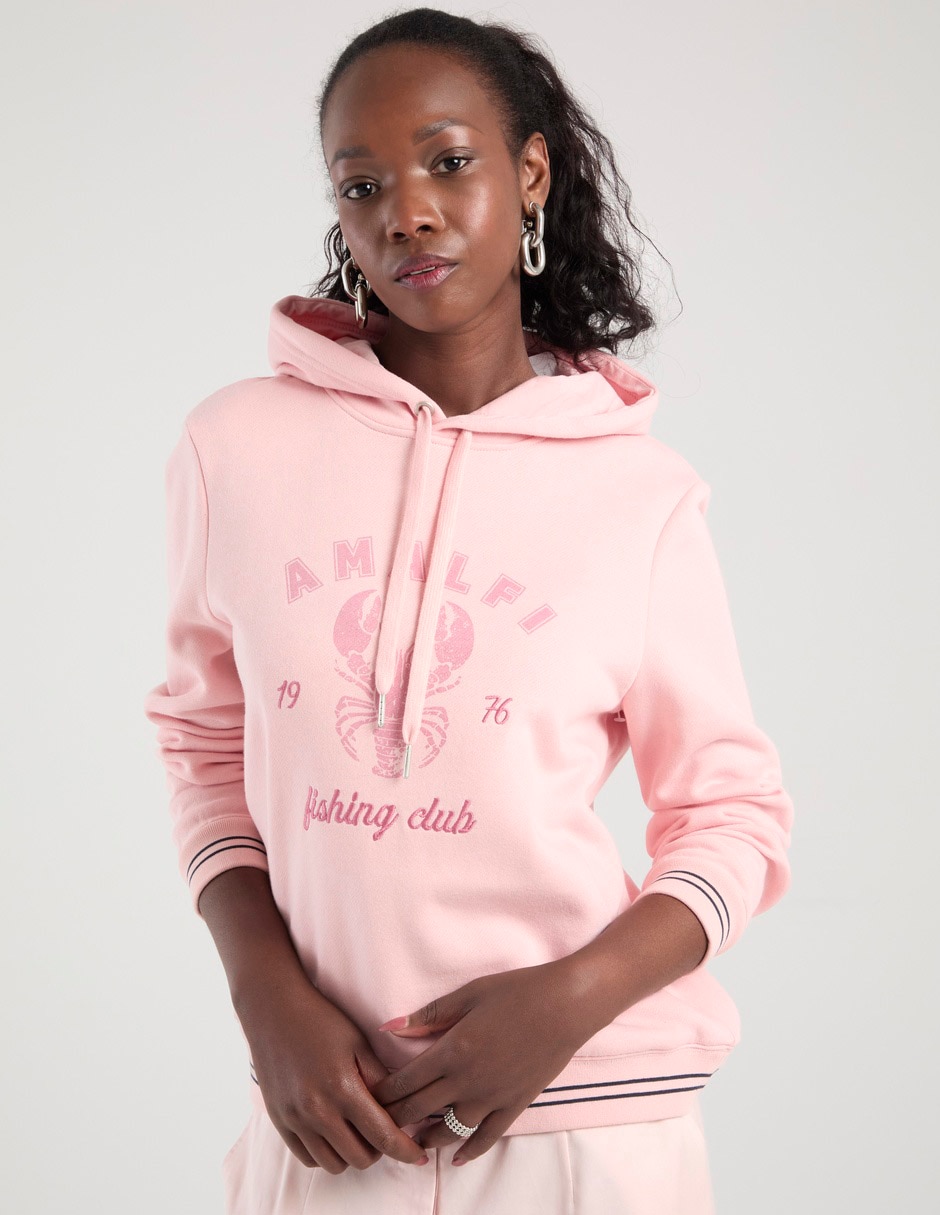 Sudadera con capucha para mujer