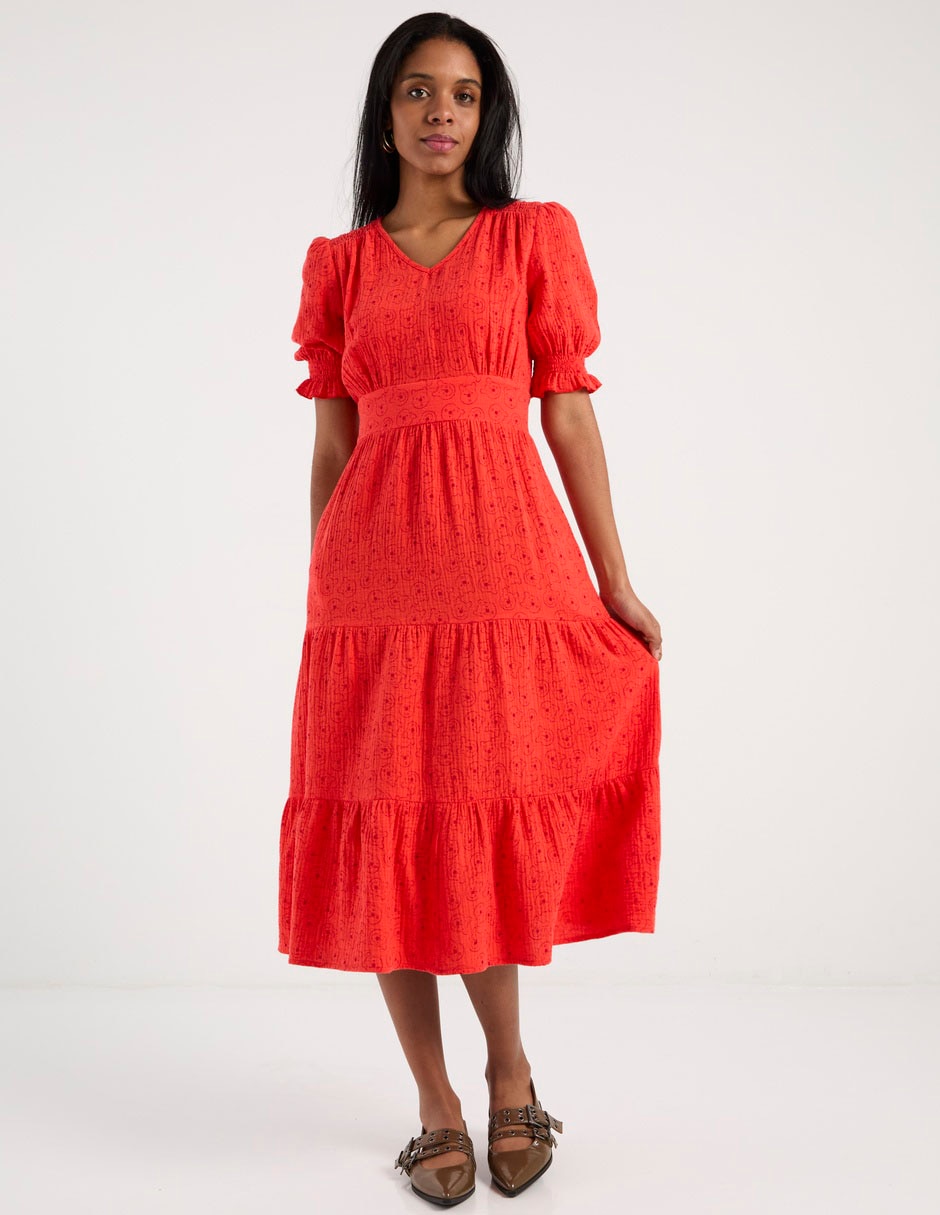 Vestido midi casual Winnie Pooh para mujer 3