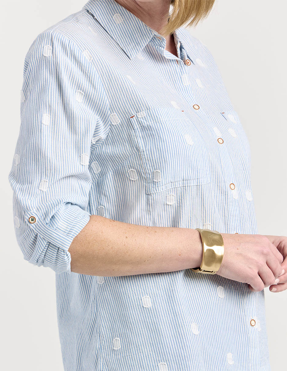 Blusa Weekend manga larga para mujer