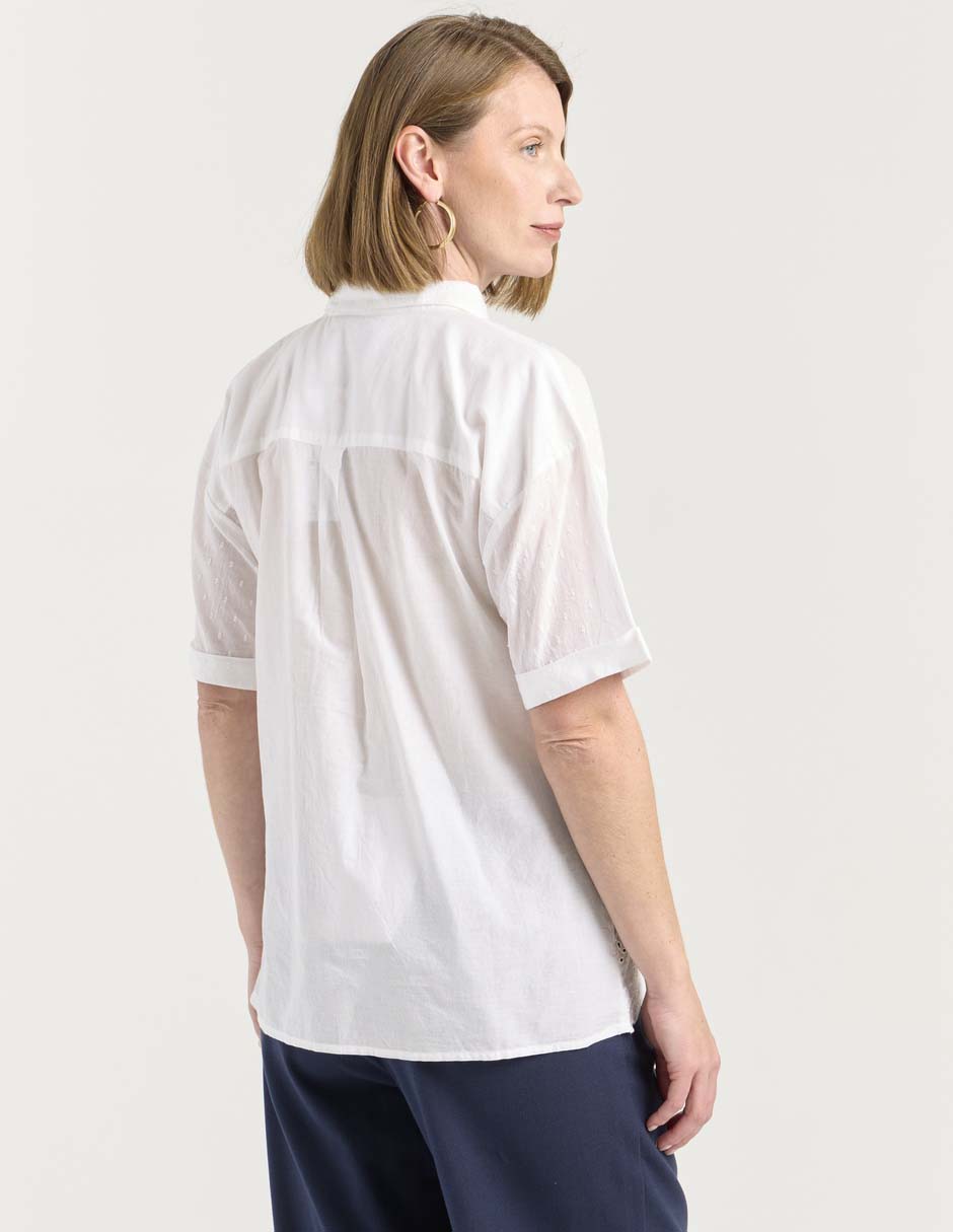 Blusa manga corta para mujer 2