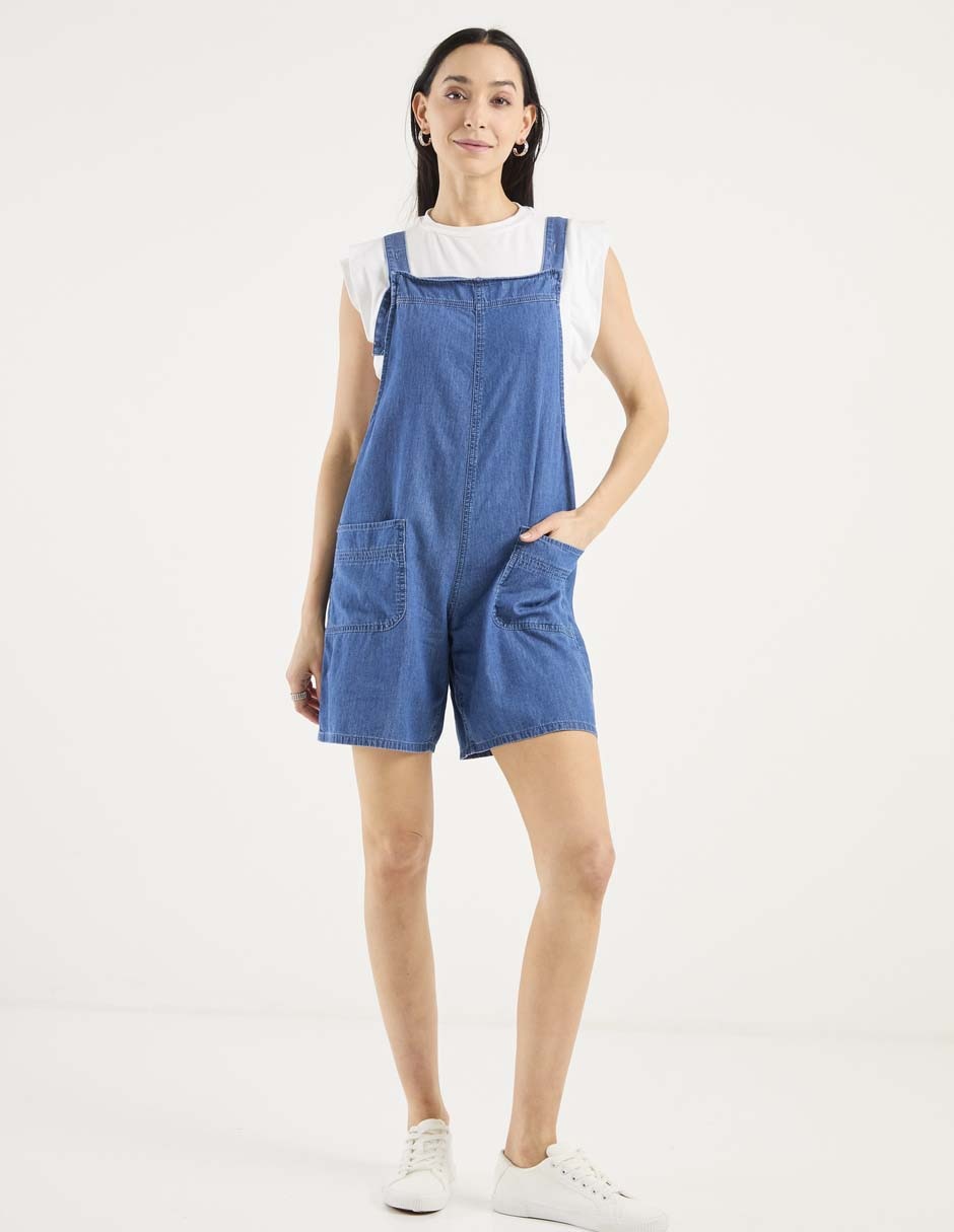 JUMPSUIT WKM26, EG, ÍNDIGO DENIM MEDIO