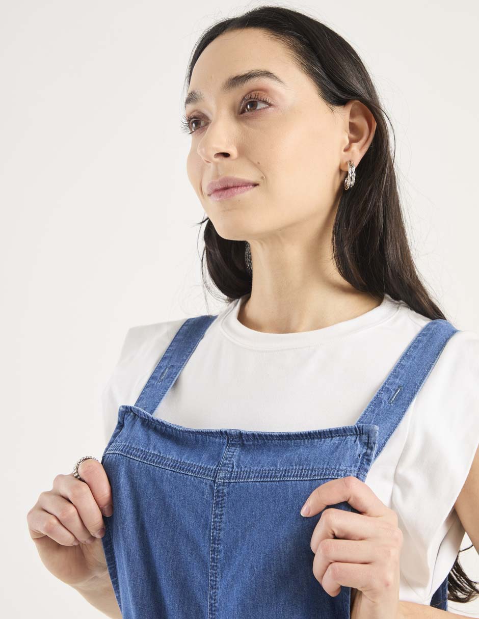 JUMPSUIT WKM26, EG, ÍNDIGO DENIM MEDIO