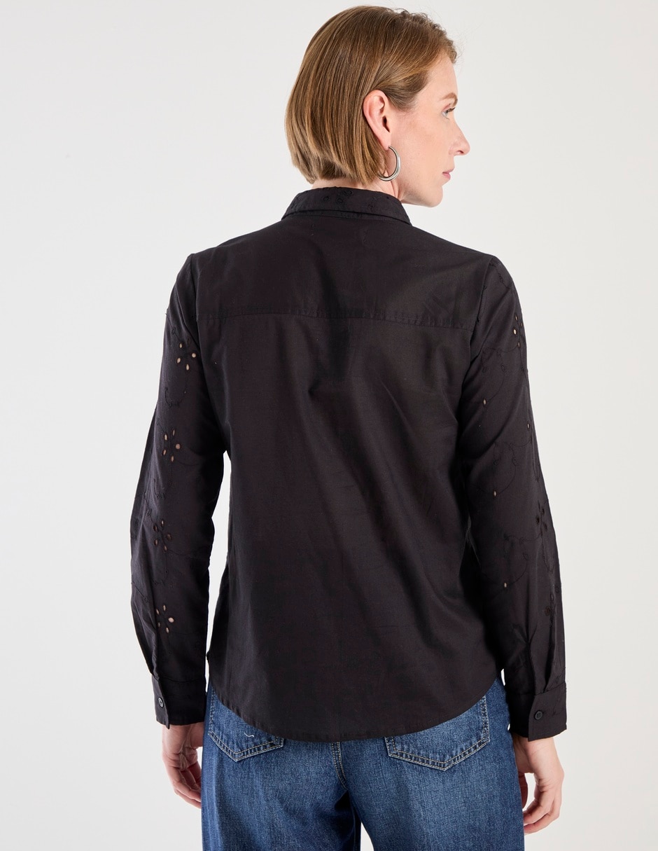 Blusa Weekend manga larga para mujer