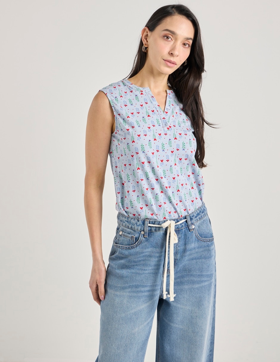 Blusa sin manga para mujer Blusa sin manga para mujer