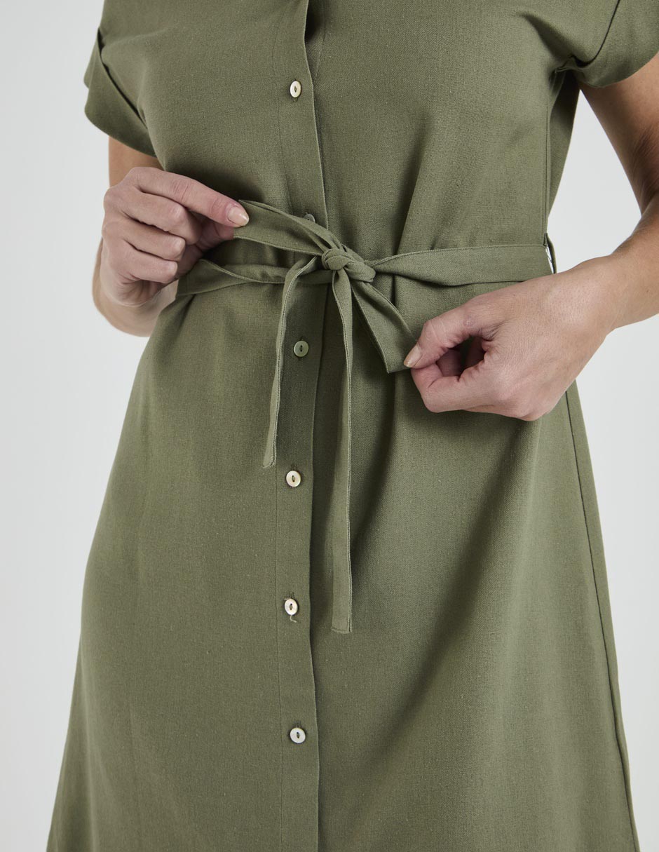 Vestido 3/4 casual para mujer 5