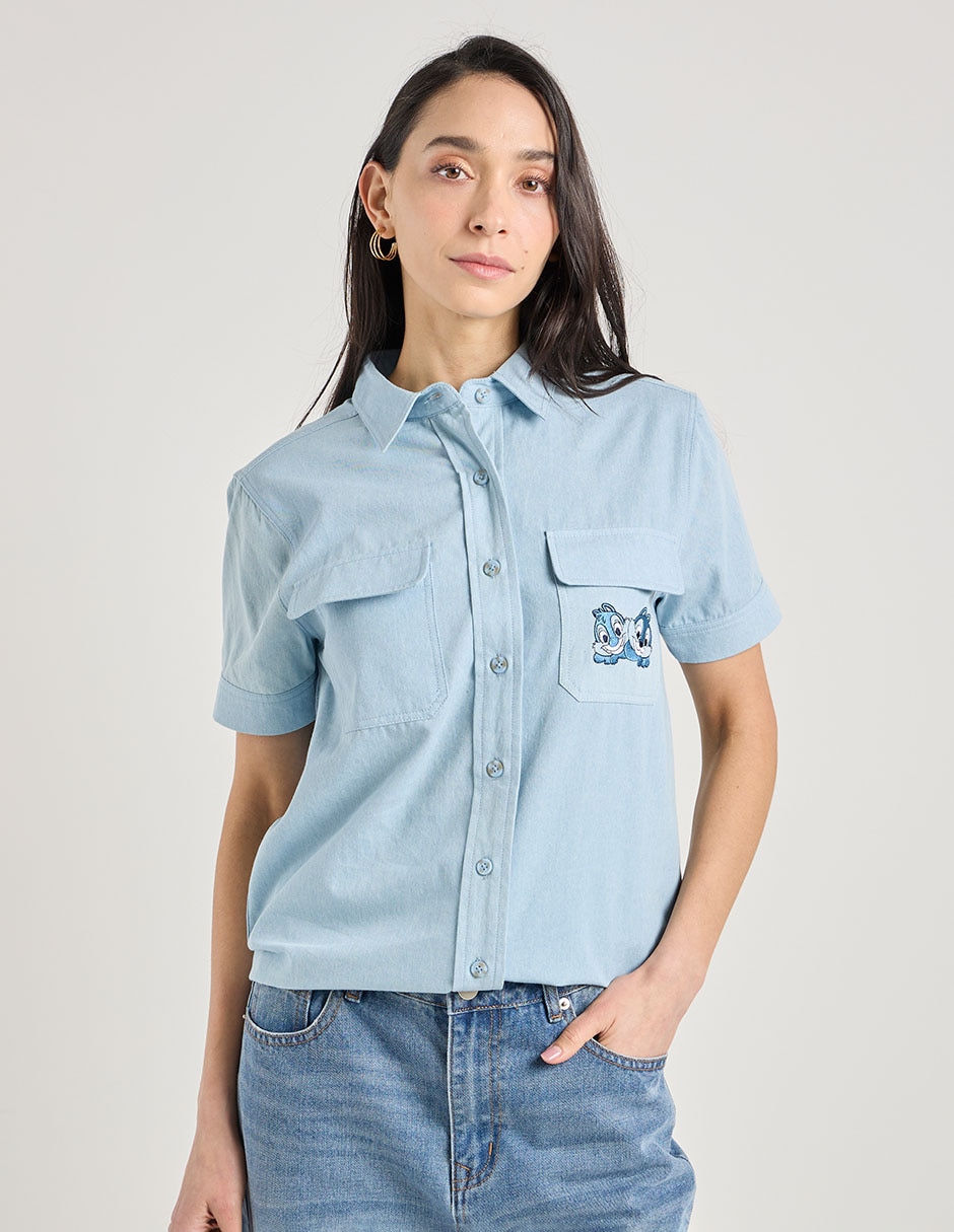 Blusa manga corta para mujer Blusa manga corta para mujer