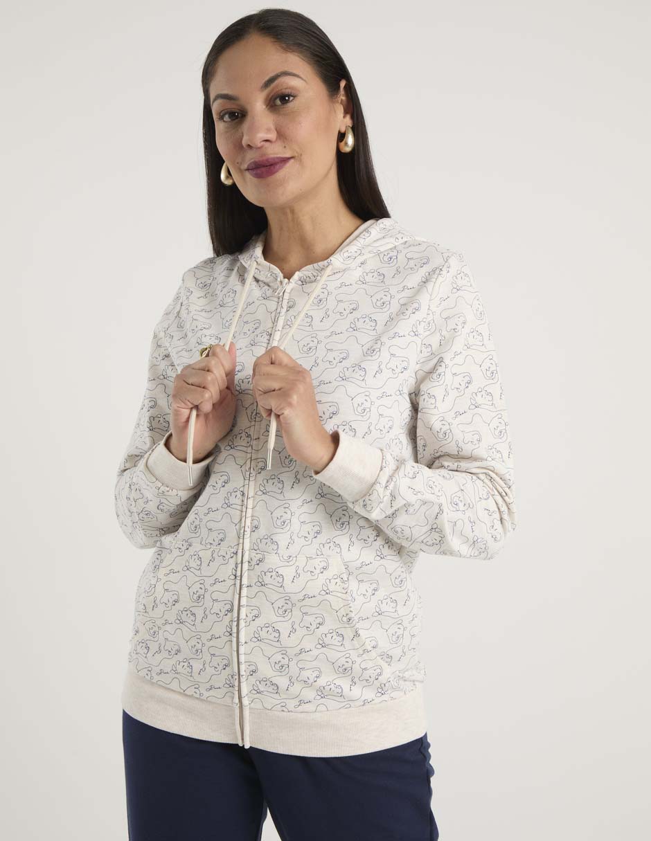 Sudadera con capucha y bolsa Winnie the Pooh para mujer 2