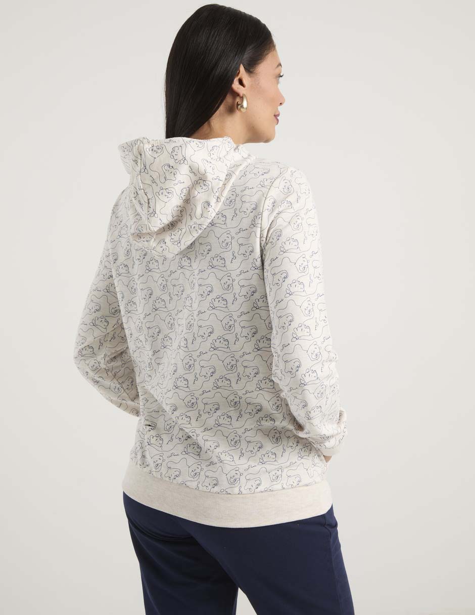 Sudadera con capucha y bolsa Winnie the Pooh para mujer 6