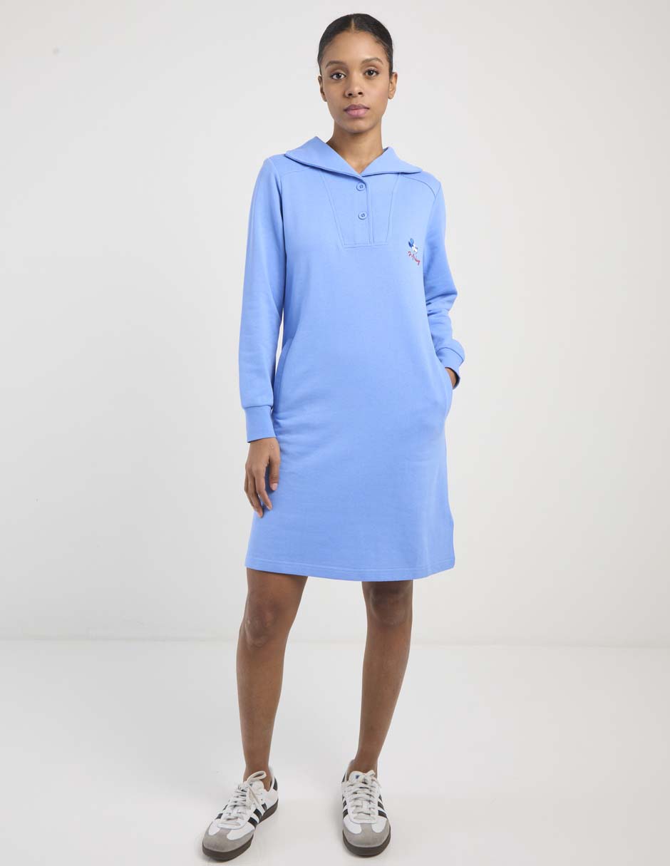 Vestido arriba de la rodilla casual Mickey para mujer 3