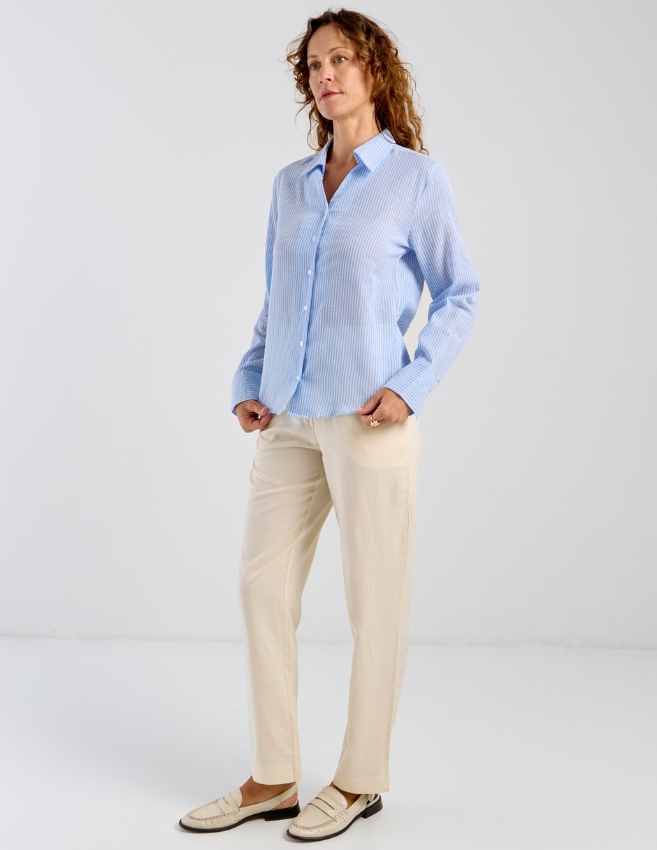 Blusa manga larga para mujer 3