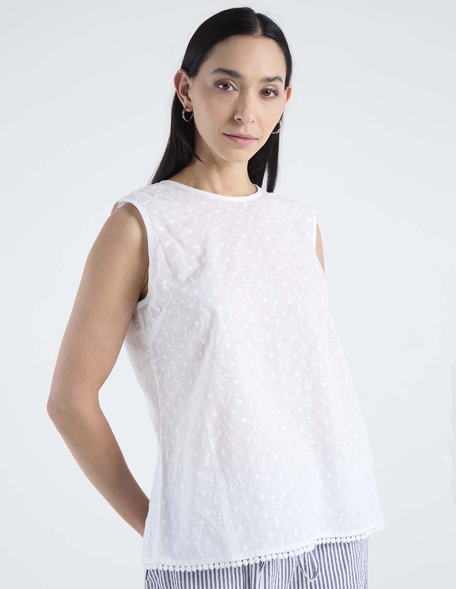 Blusa sin manga para mujer Blusa sin manga para mujer