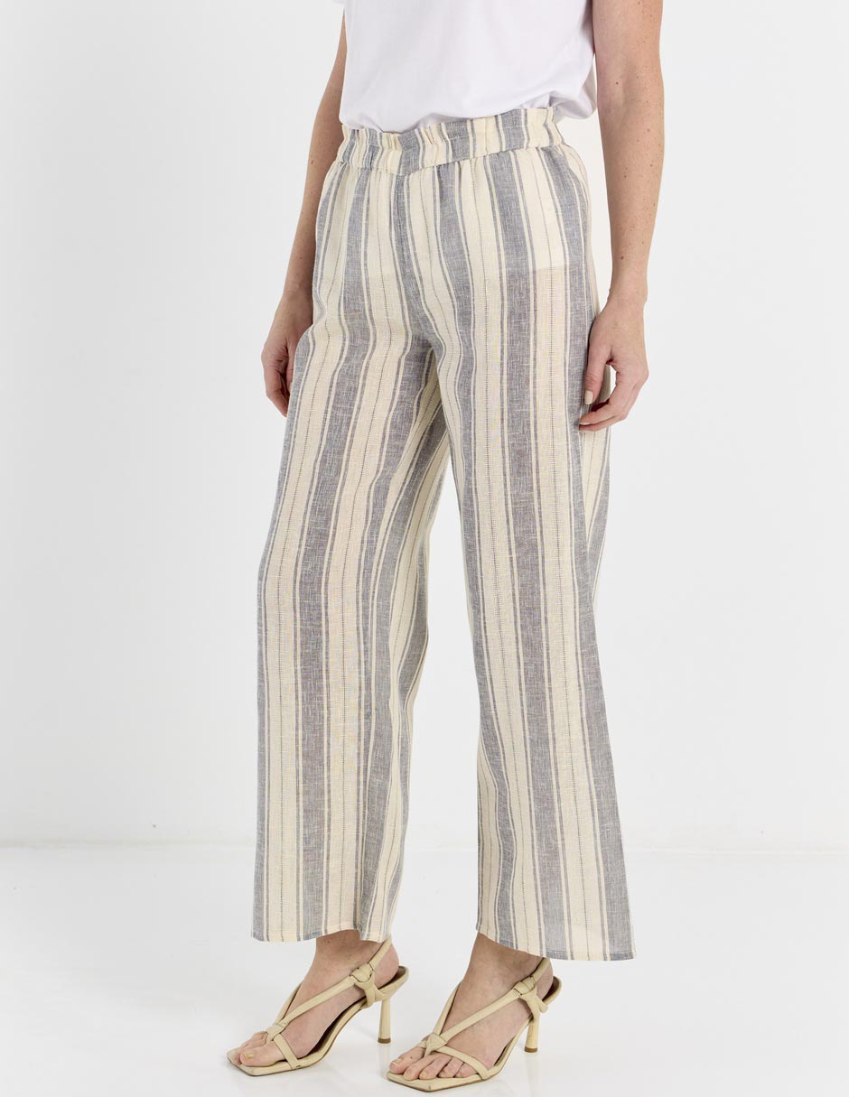 Pantalón relaxed wide leg para mujer 4