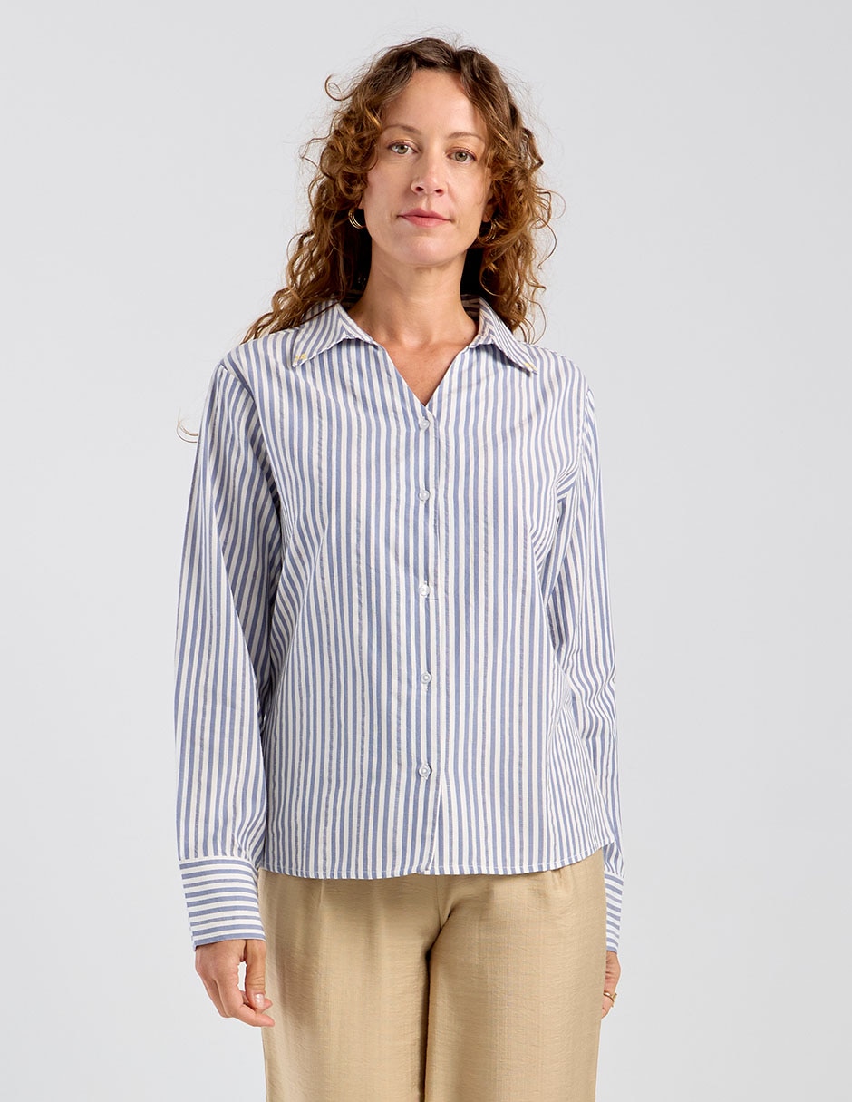 Blusa Weekend manga larga para mujer