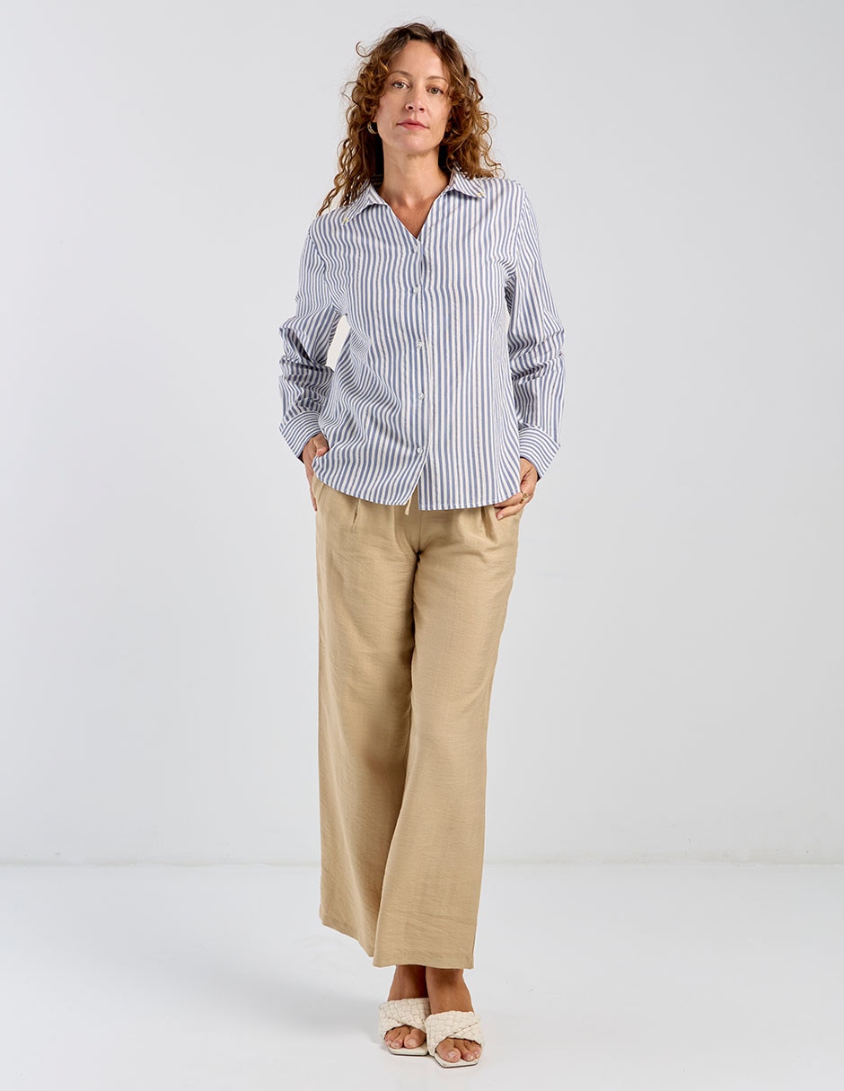 Blusa Weekend manga larga para mujer