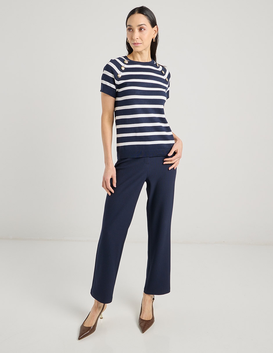 Blusa manga corta para mujer 2