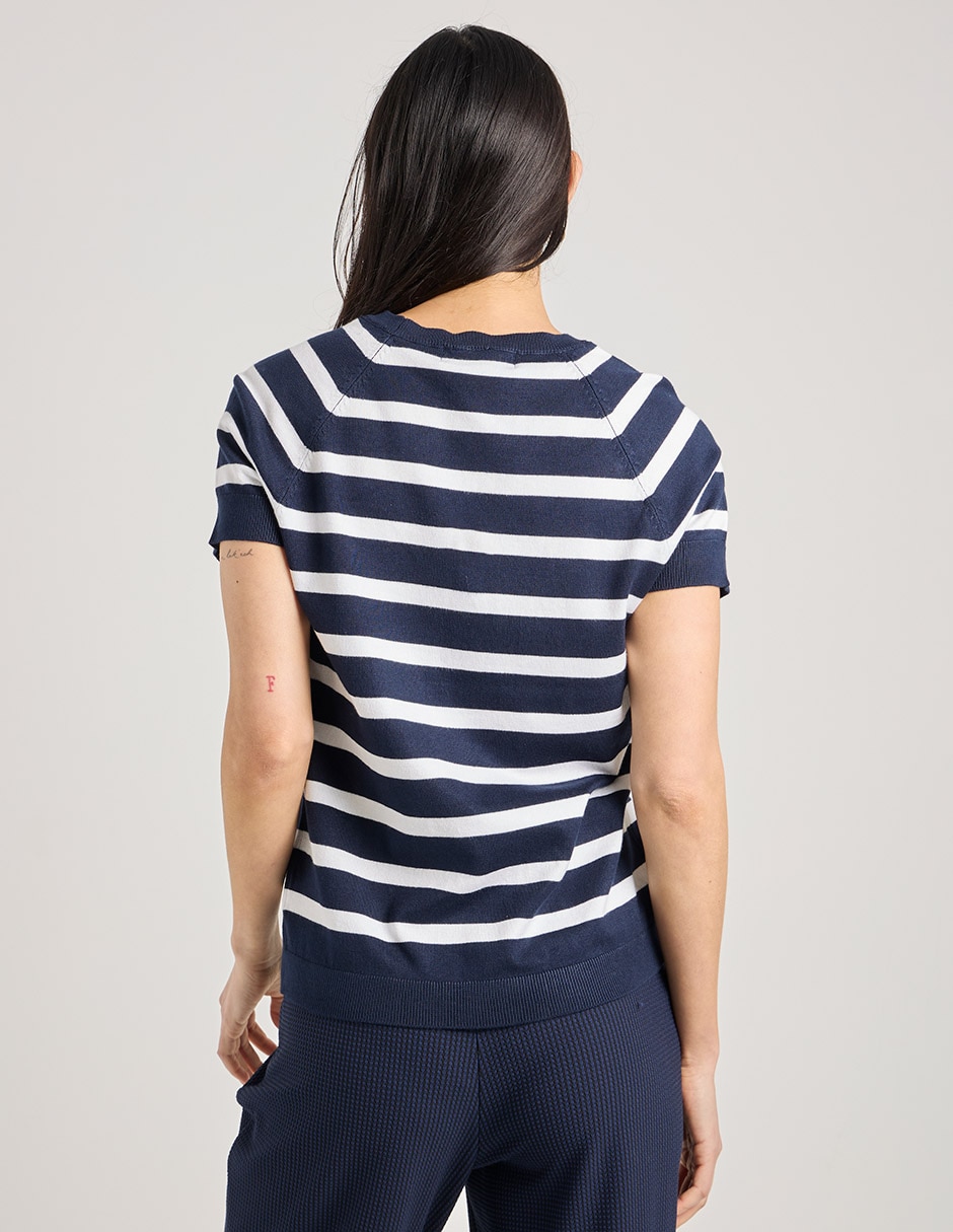 Blusa manga corta para mujer 6