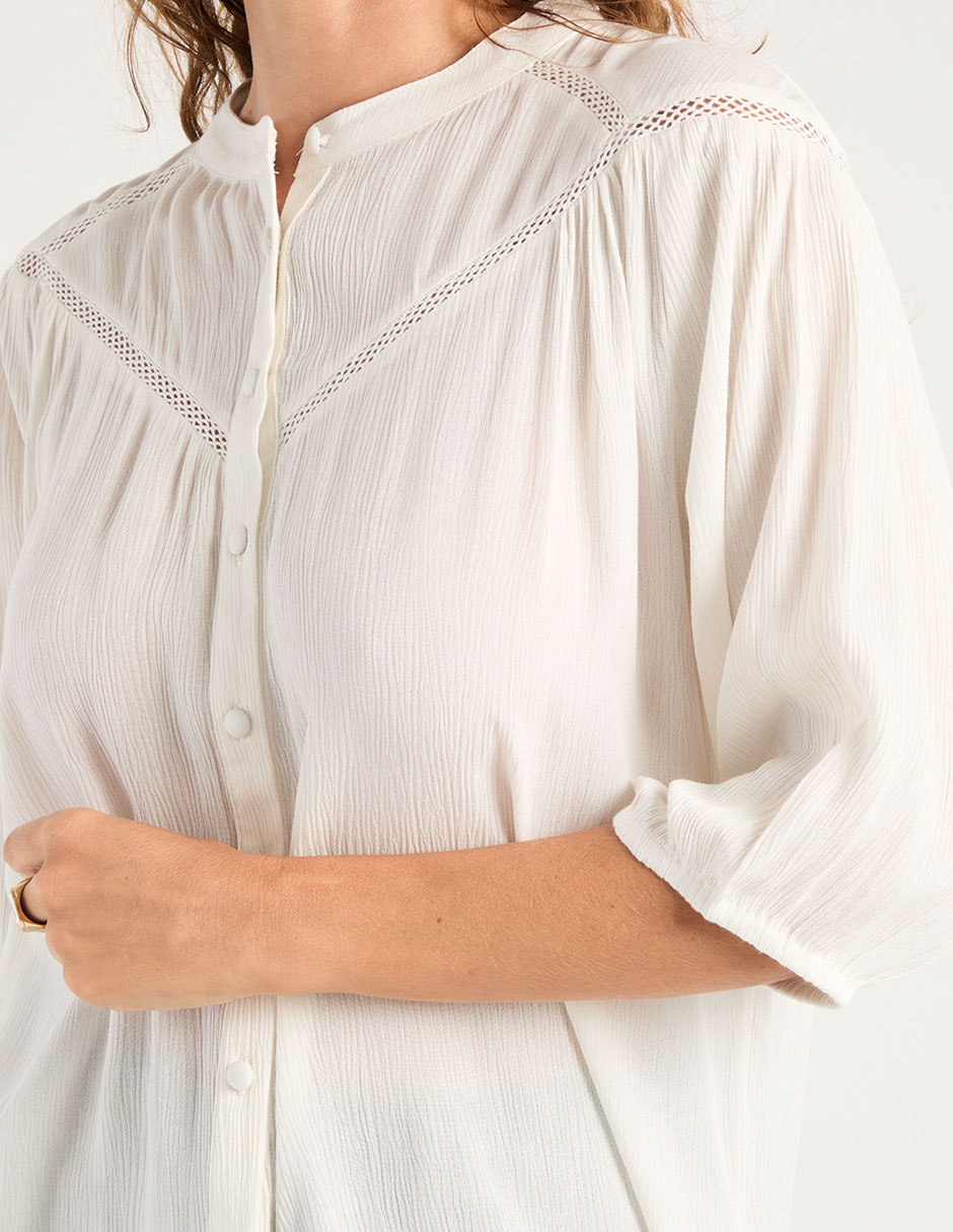 Blusa manga 3/4 para mujer 5