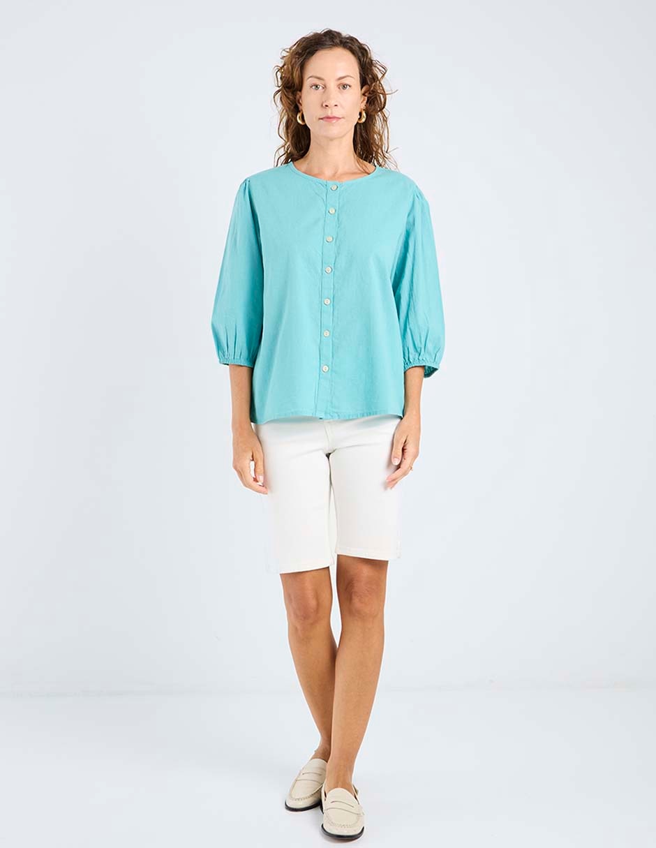 Blusa Weekend manga 3/4 para mujer