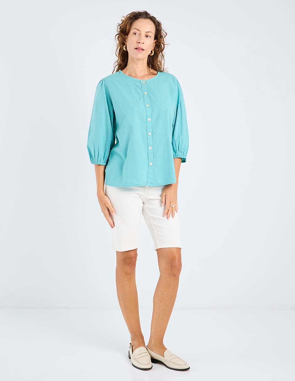 Blusa Weekend manga 3/4 para mujer