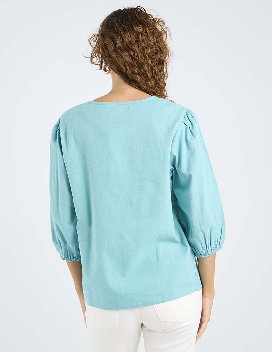 Blusa Weekend manga 3/4 para mujer