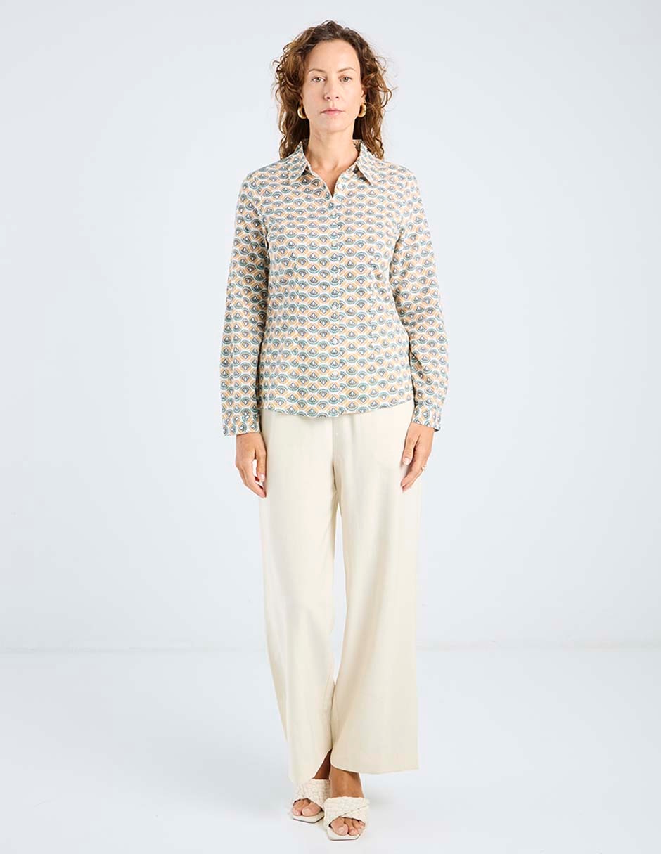 Blusa manga larga para mujer 2