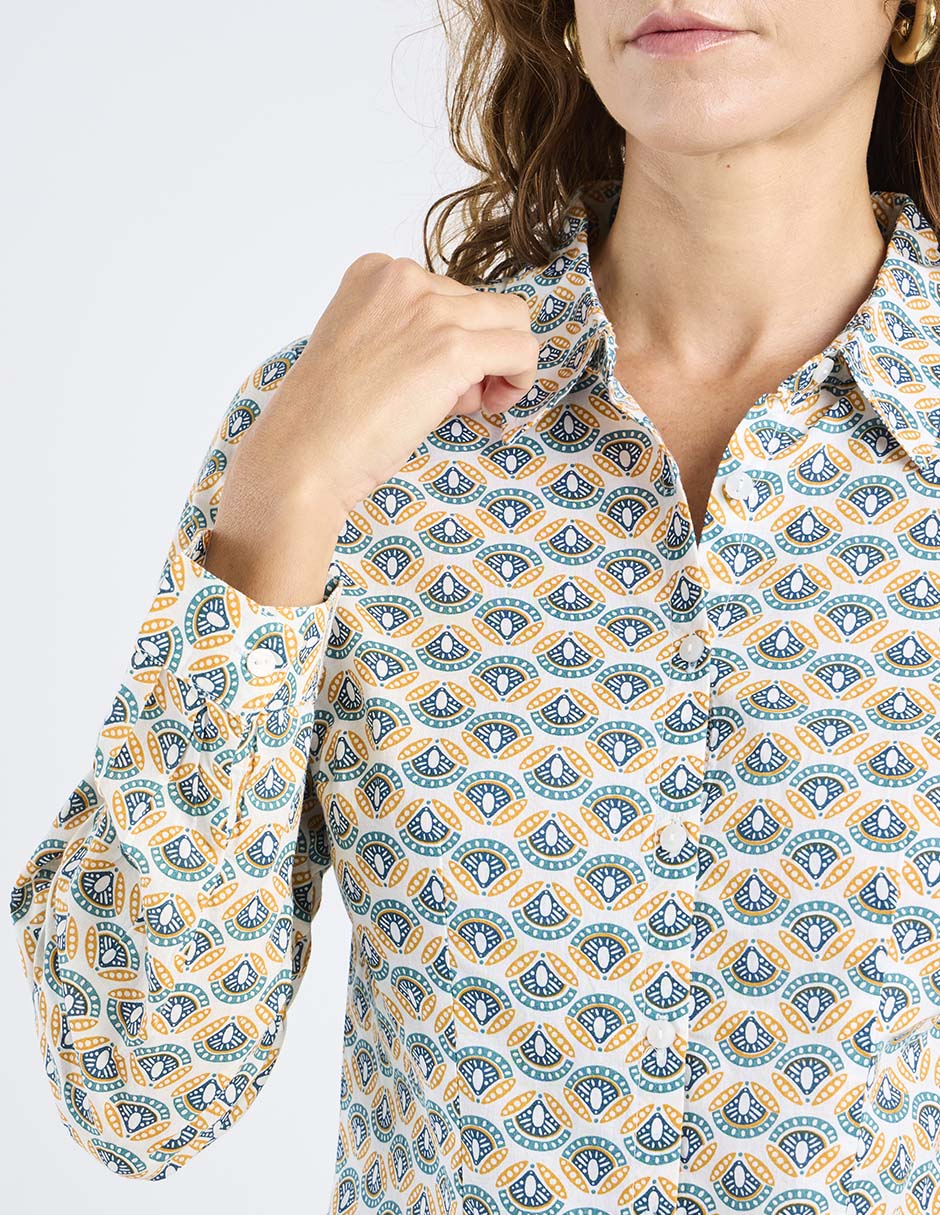Blusa manga larga para mujer 4