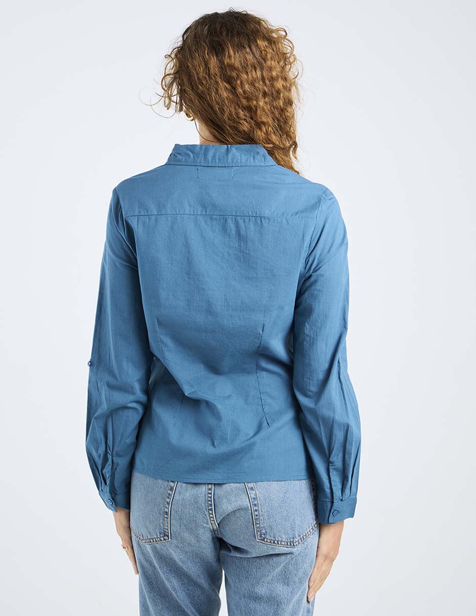 Blusa Weekend manga larga para mujer