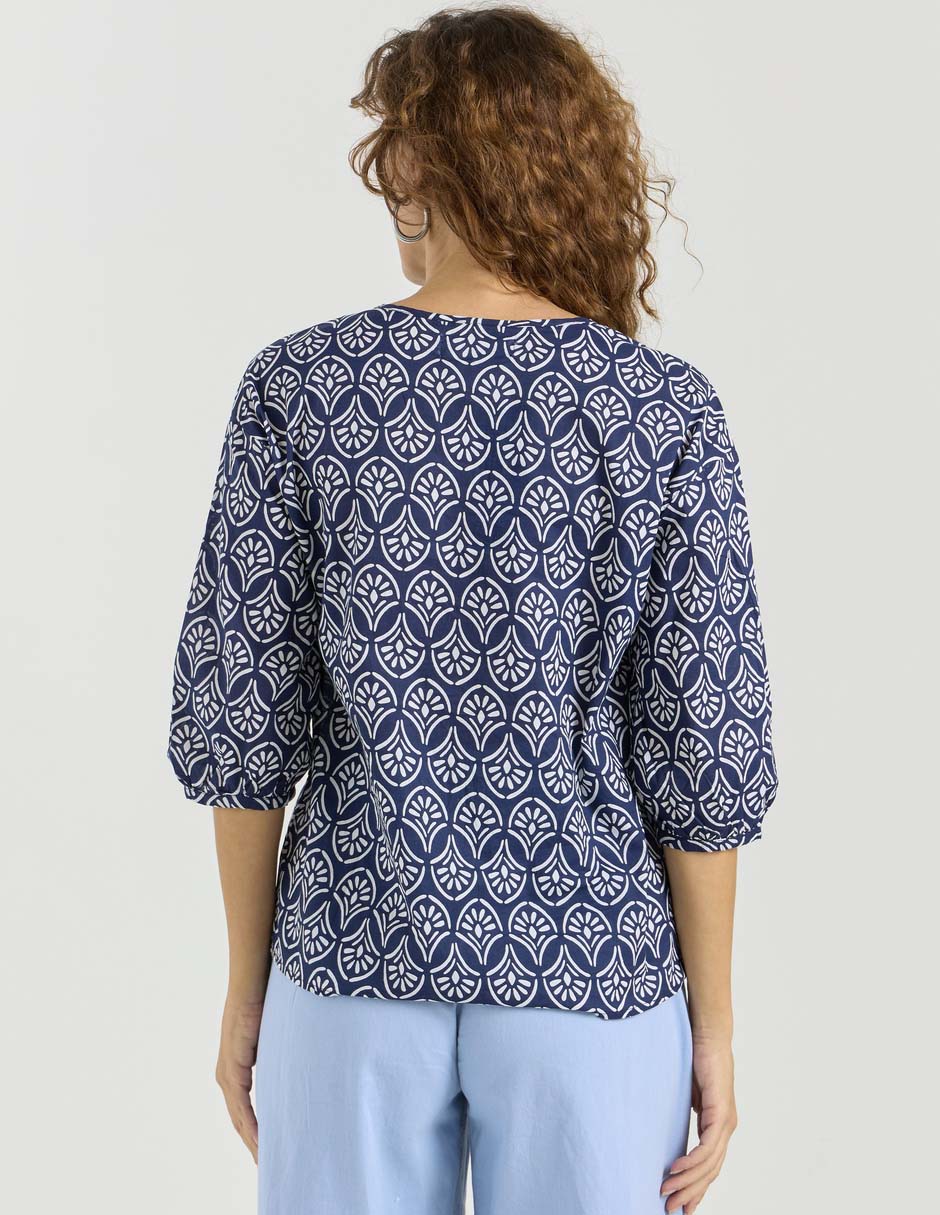 Blusa manga 3/4 para mujer 2