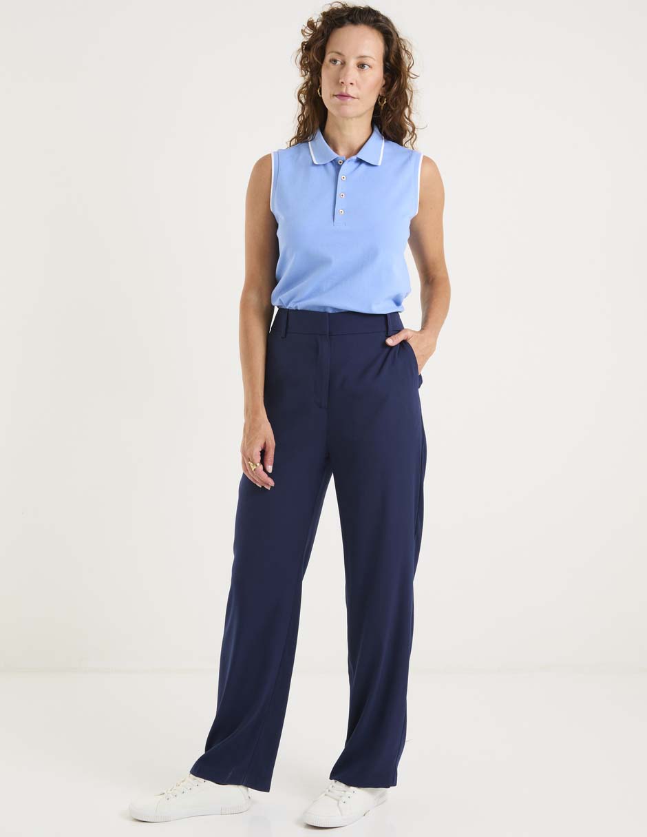 Playera cuello polo para mujer 3