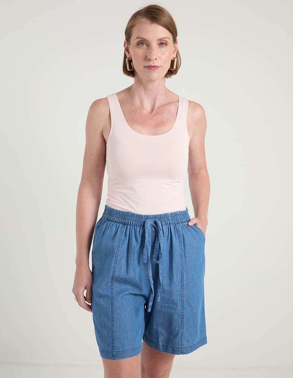 Bermuda de algodón para mujer 2