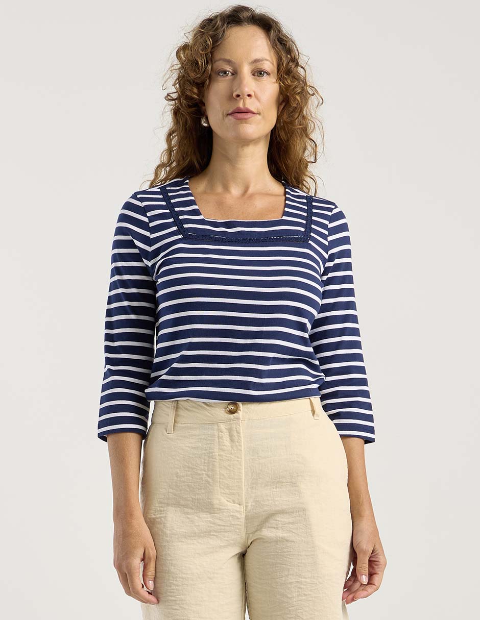 PLAYERA WKMR26580-03, CH, AZUL MARINO