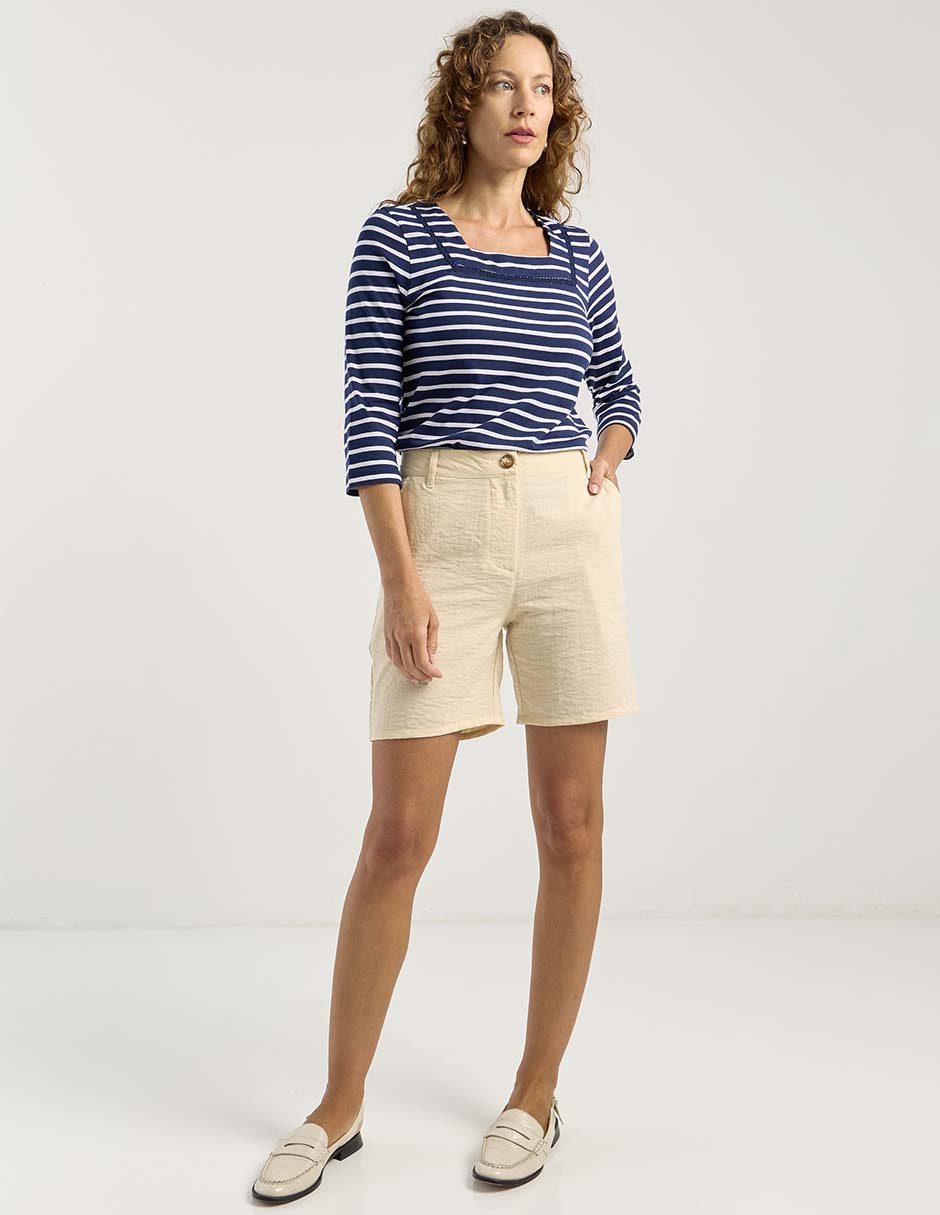 PLAYERA WKMR26580-03, CH, AZUL MARINO